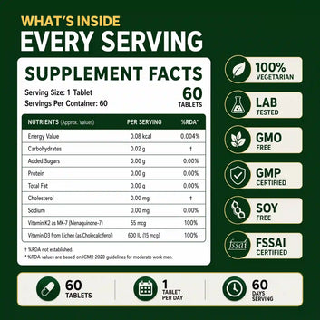 Vitamin D3+K2 (MK7)
