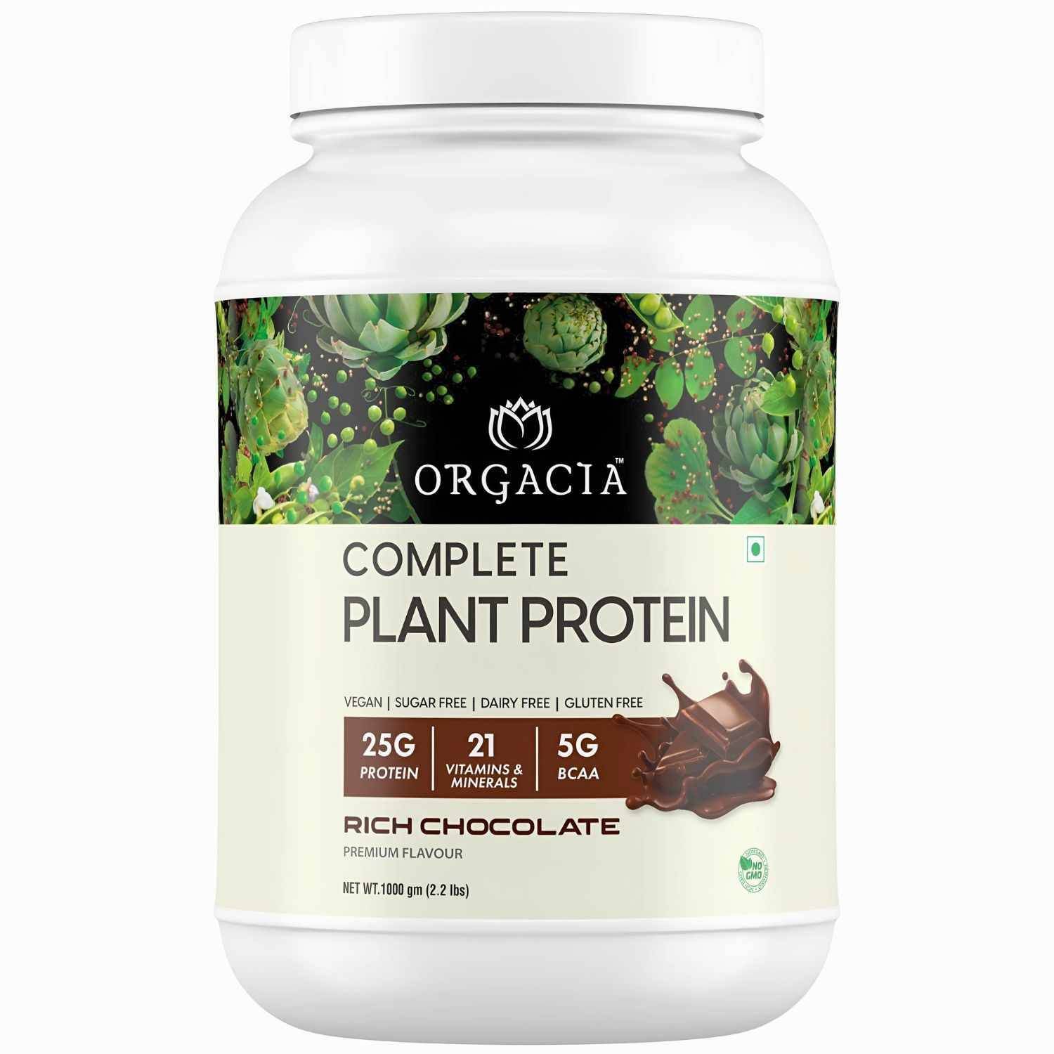 Orgacia Complete Plant Based Protein Powder For Men & Women - Orgacia